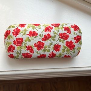 Ann Taylor floral glasses case